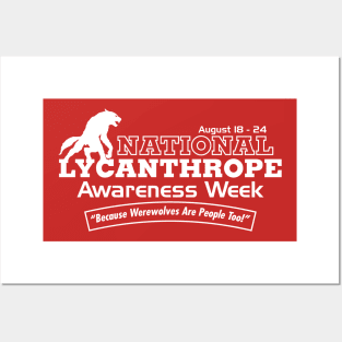 National Lycanthrope Awareness Week Posters and Art